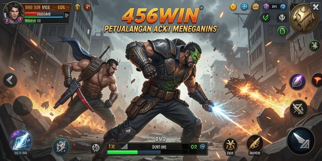 Screenshot utama 456WIN menampilkan aksi petualangan yang mendebarkan.