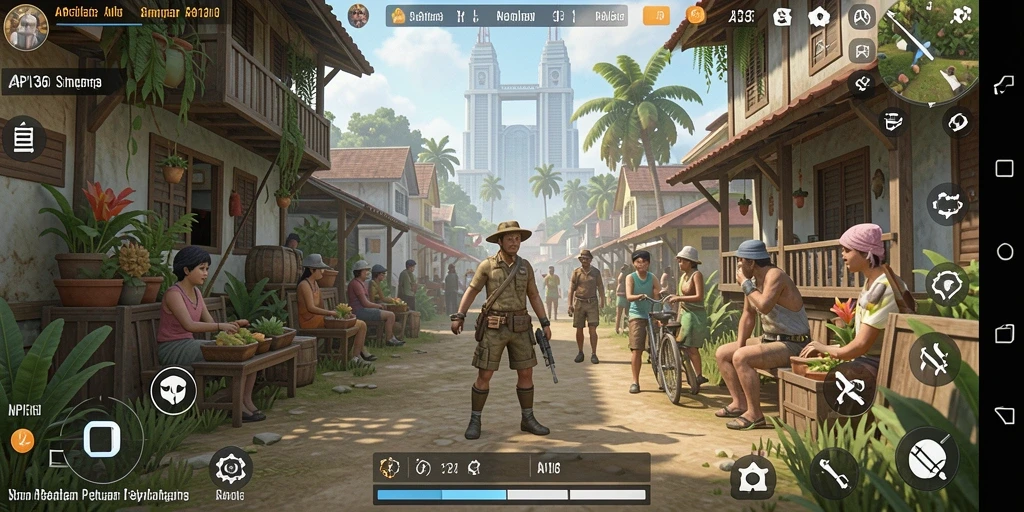 Tampilan gameplay API36 yang menarik dan interaktif.