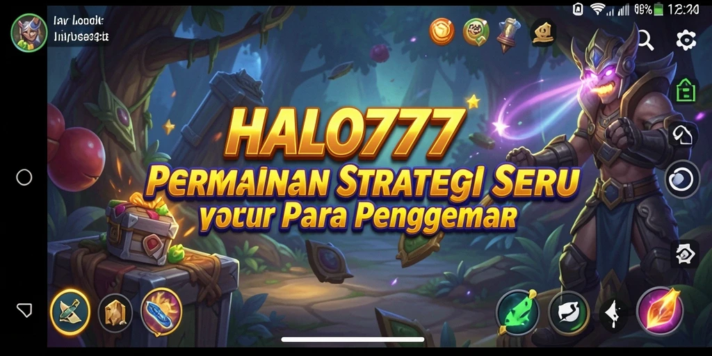 Tampilan gameplay menegangkan dalam HALO777 yang penuh strategi dan taktik.