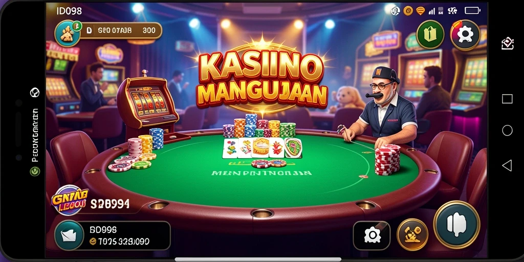 Screenshot utama ID098 menampilkan gameplay yang menarik dan interaktif.