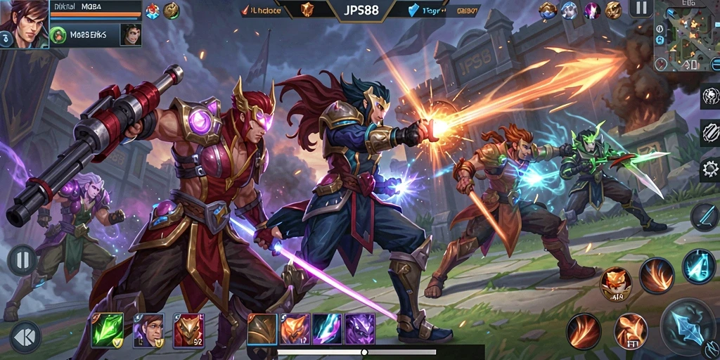 Gameplay seru dan grafis menawan di JPS88.