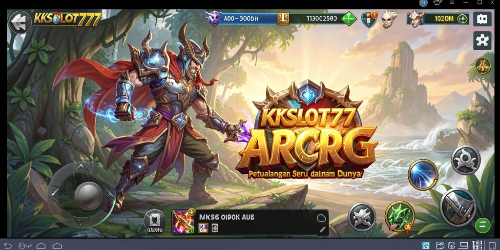 Tampilan gameplay KKSLOT777 yang menegangkan dan menantang.