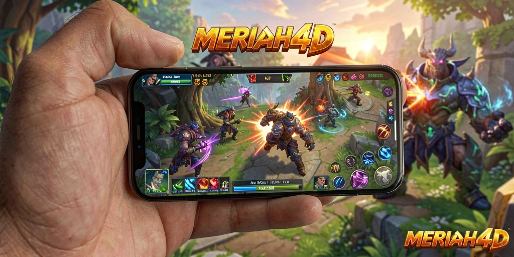 Tampilan gameplay menarik dari MERIAH4D yang penuh aksi.