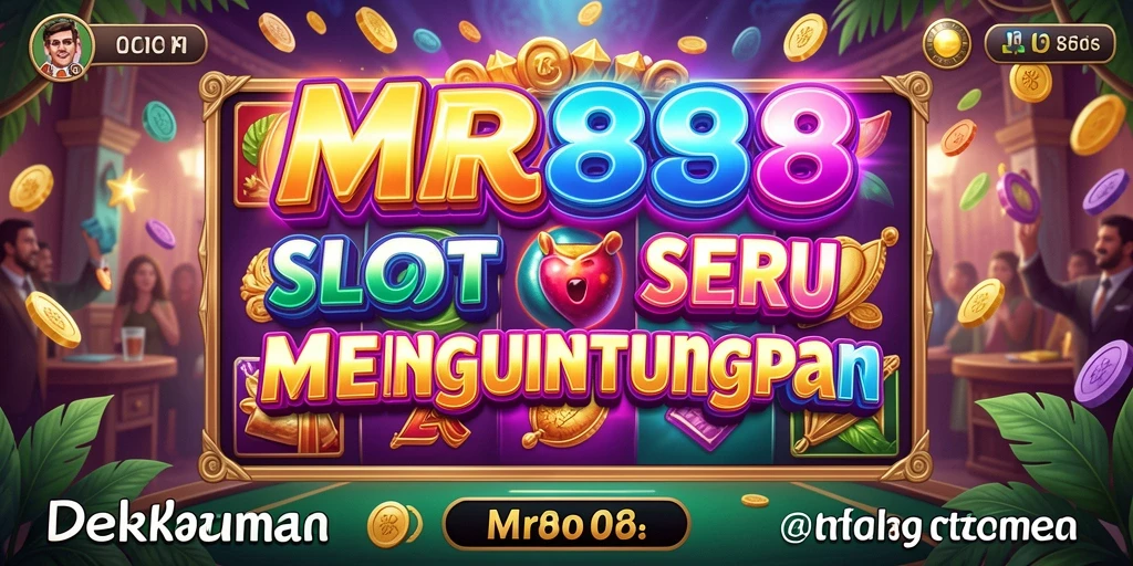Screenshot utama MR888 menampilkan gameplay Slot yang menarik dan seru.