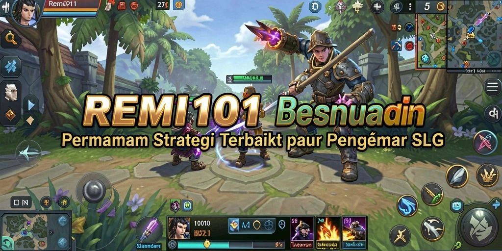 Tampilan gameplay <strong>REMI101</strong> yang menegangkan dan penuh strategi.